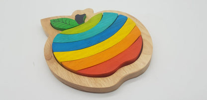 Puzzle de pommes délicieux