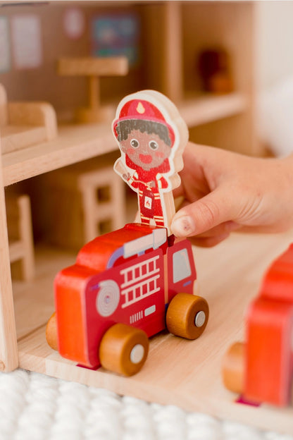 Caserne de pompiers portable