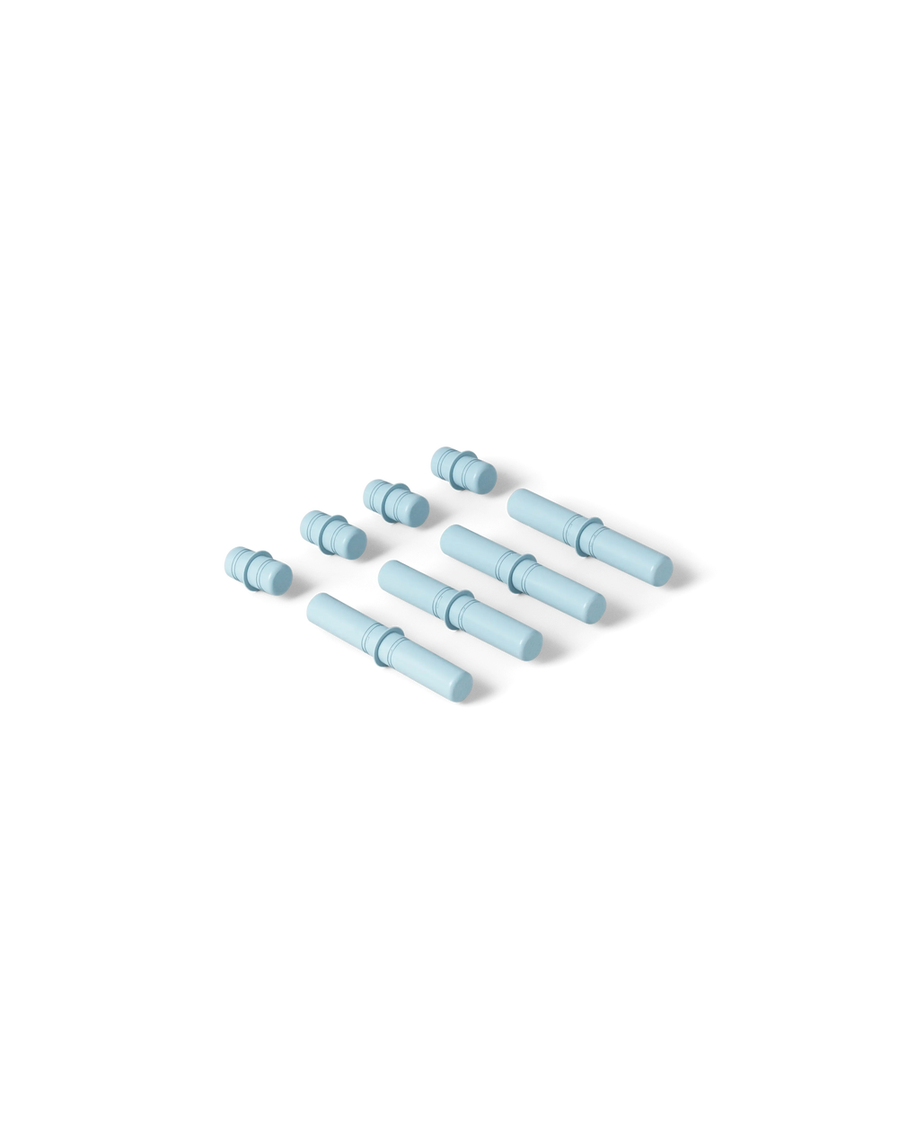 8x piquets de connexion - Sky Blue - Modu