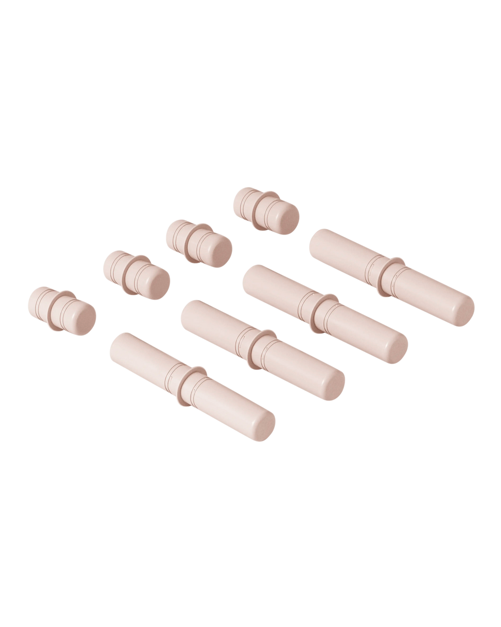 8x piquets de connexion - Soft Rose - Modu