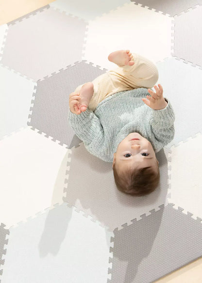 Tapis de jeu hexagonal, gris