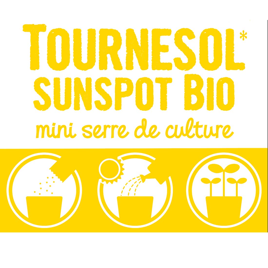 Pot Cloche - Tournesol bio - Kit créatif de jardinage Enfant  Radis Et Capucine Pot Cloche - Tournesol bio - Kit créatif de jardinage Enfant myplayground