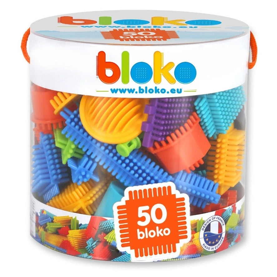 Tube 50 Bloko - Jeu de construction - Bloko  Bloko Tube 50 Bloko - Jeu de construction - Bloko myplayground