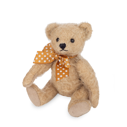 Ours antique miniature beige 11 cm - Ours de collection limité