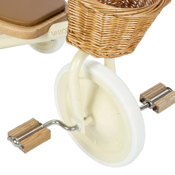 Banwood Tricycle - Creme - Jeu de motricité enfant ( 2 à 6 ans )  Banwood Banwood Tricycle - Creme - Jeu de motricité enfant ( 2 à 6 ans ) myplayground