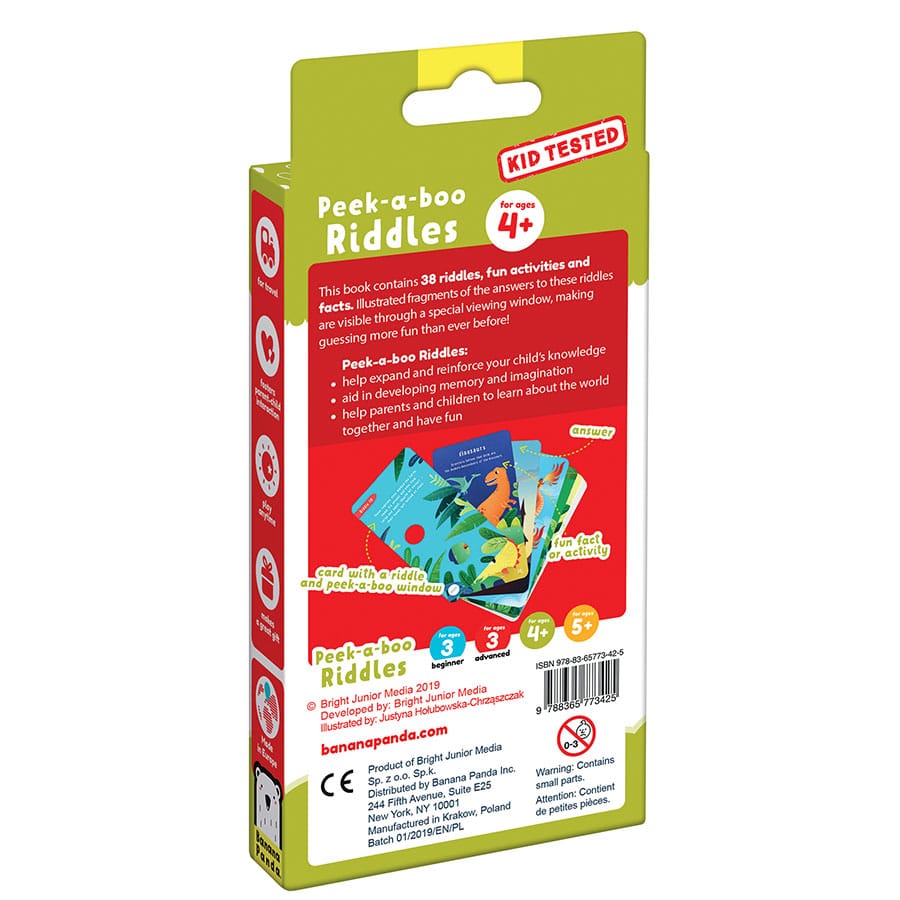 Devinettes Cache-Cache (4 ans +) - Banana Panda  Banana Panda Devinettes Cache-Cache (4 ans +) - Banana Panda myplayground