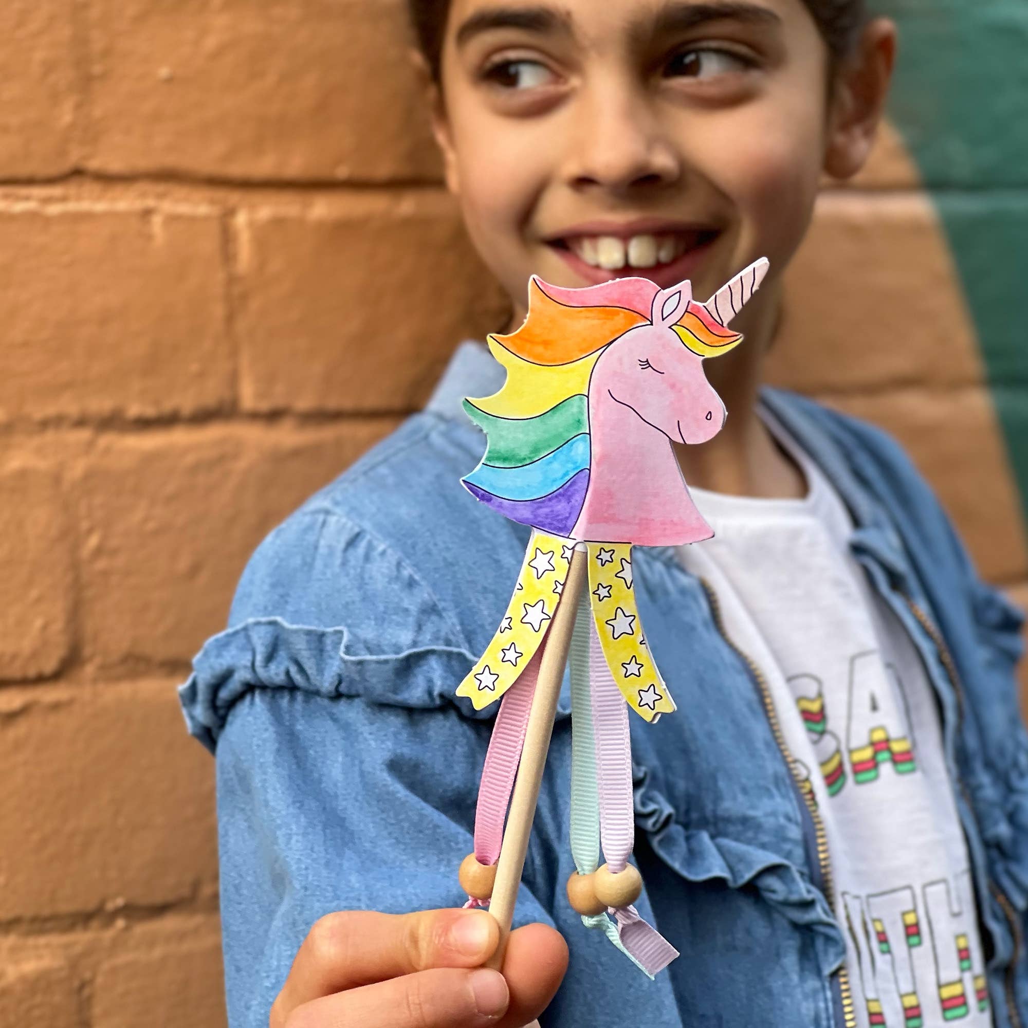 Faites votre propre baguette licorne  Cotton Twist  myplayground