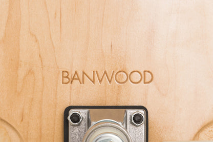 SKATEBOARD BANWOOD - BLEU - Jeu de motricité enfant ( 3 ans et + )