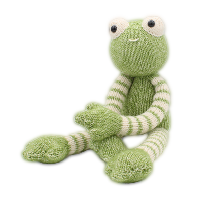 Kit de tricot à faire soi-même - Tinus Frog
