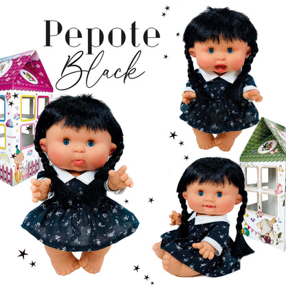 PRÉSENTOIR SPÉCIAL FUNTASTIC NOIR PEPOT DOLL 8 UNITÉS