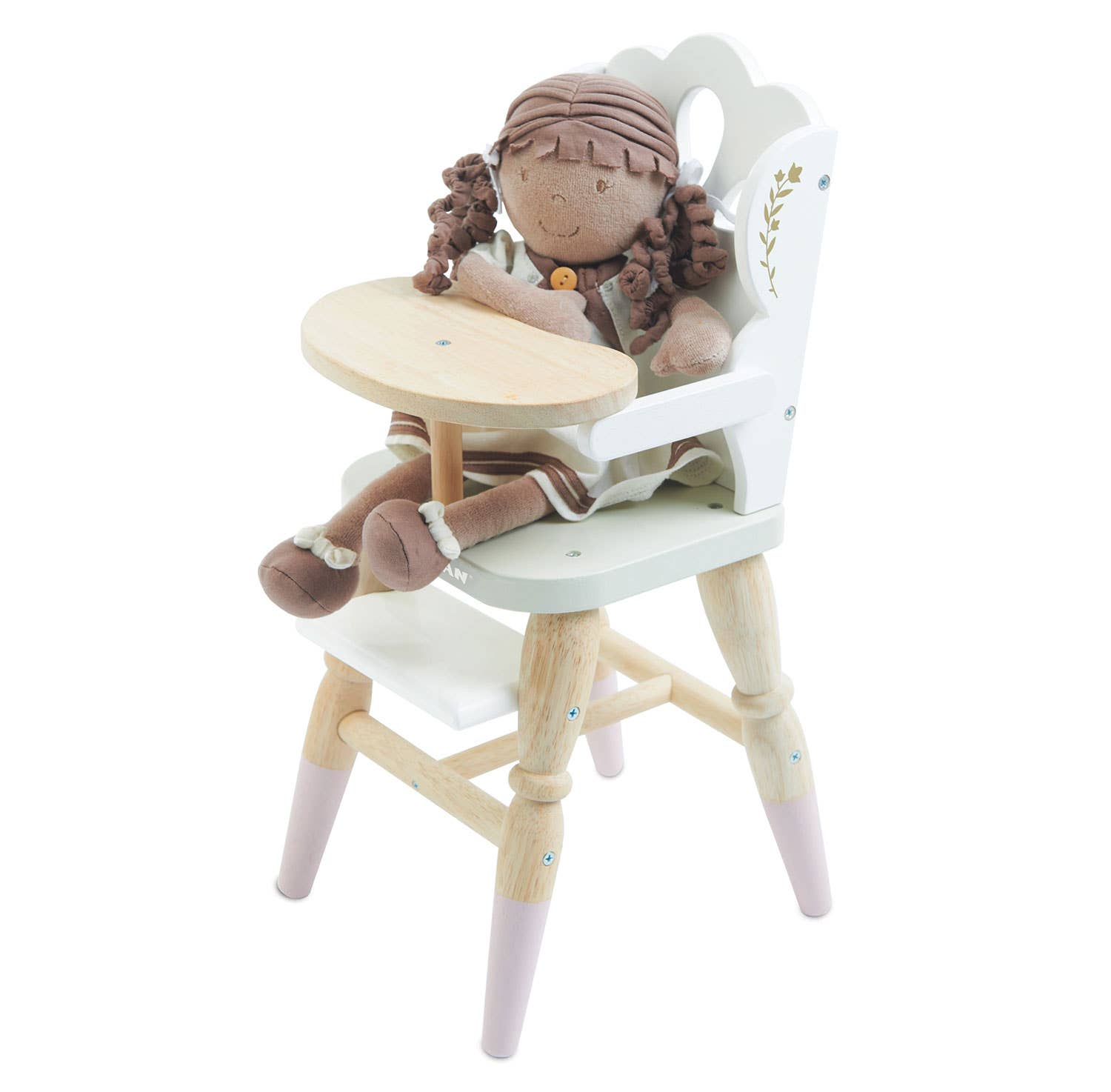 Chaise haute pour poupées - Jeu Montessori enfant  Le Toy Van Chaise haute pour poupées - Jeu Montessori enfant myplayground