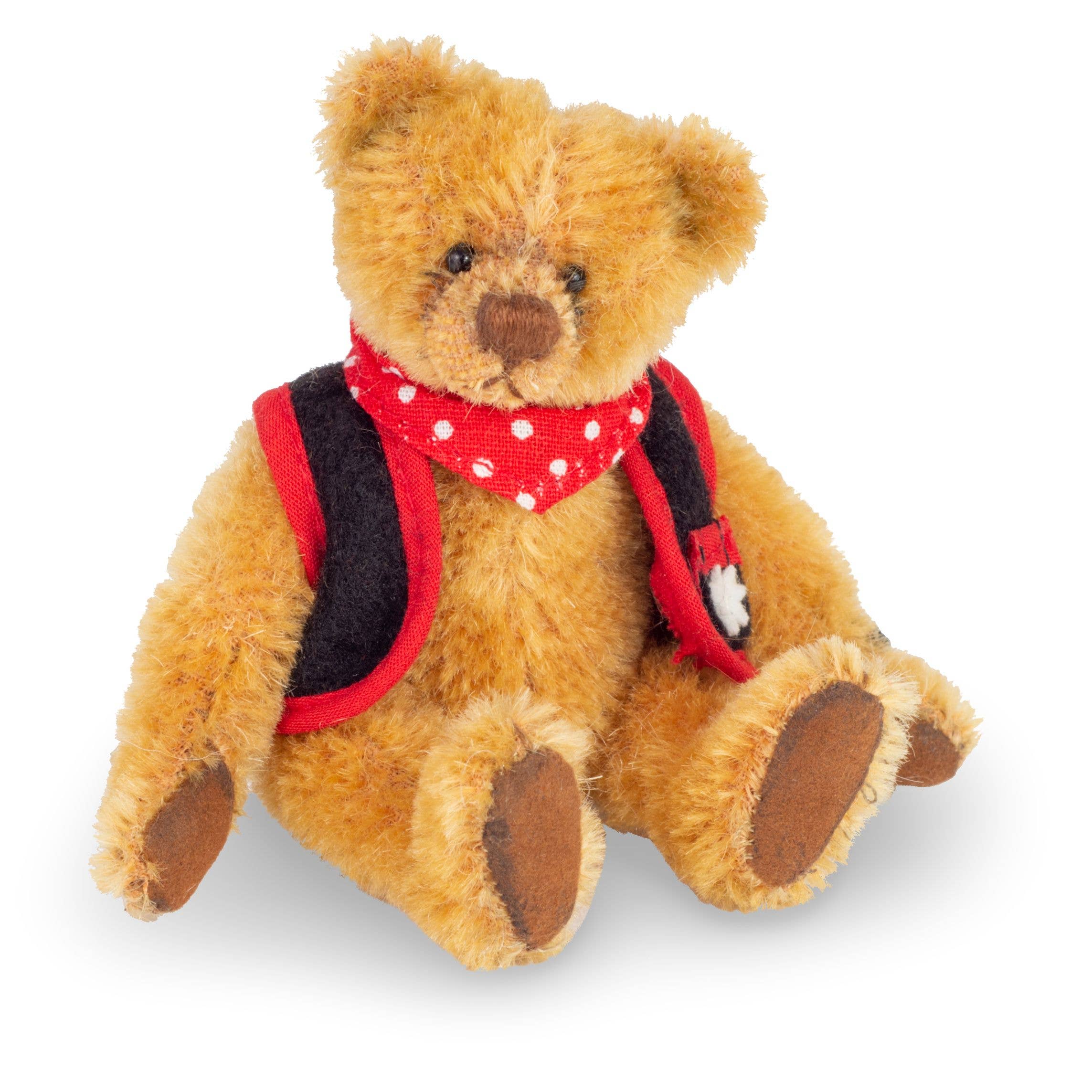 Fritz miniature 10 cm - Ours de collection limité  Teddy Hermann Fritz miniature 10 cm - Ours de collection limité myplayground