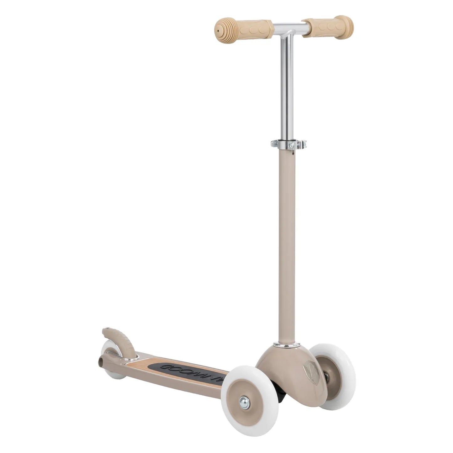 trottinette enfant - beige, 2 à 5 ans, 3 roues - banwood