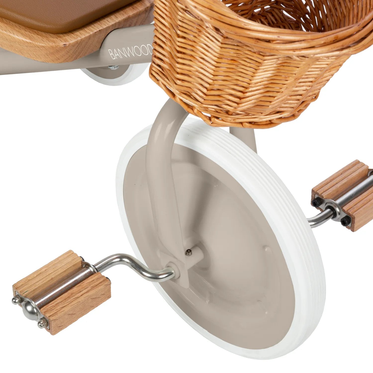 Tricycle Banwood beige : le trike vintage idéal pour les enfants de 2 à 6 ans