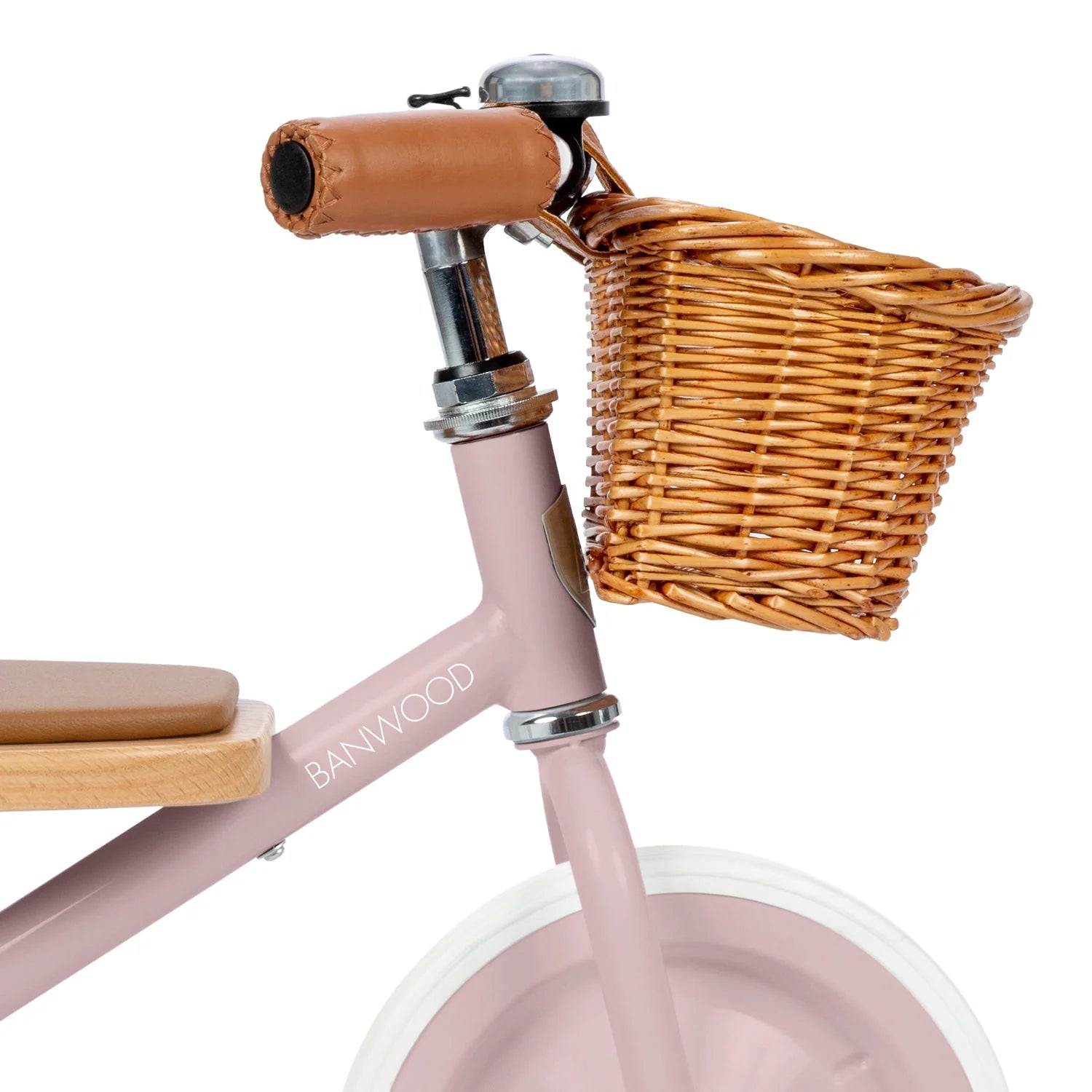 Tricycle Banwood rose poudré : le trike vintage idéal pour les enfants de 2 à 6 ans