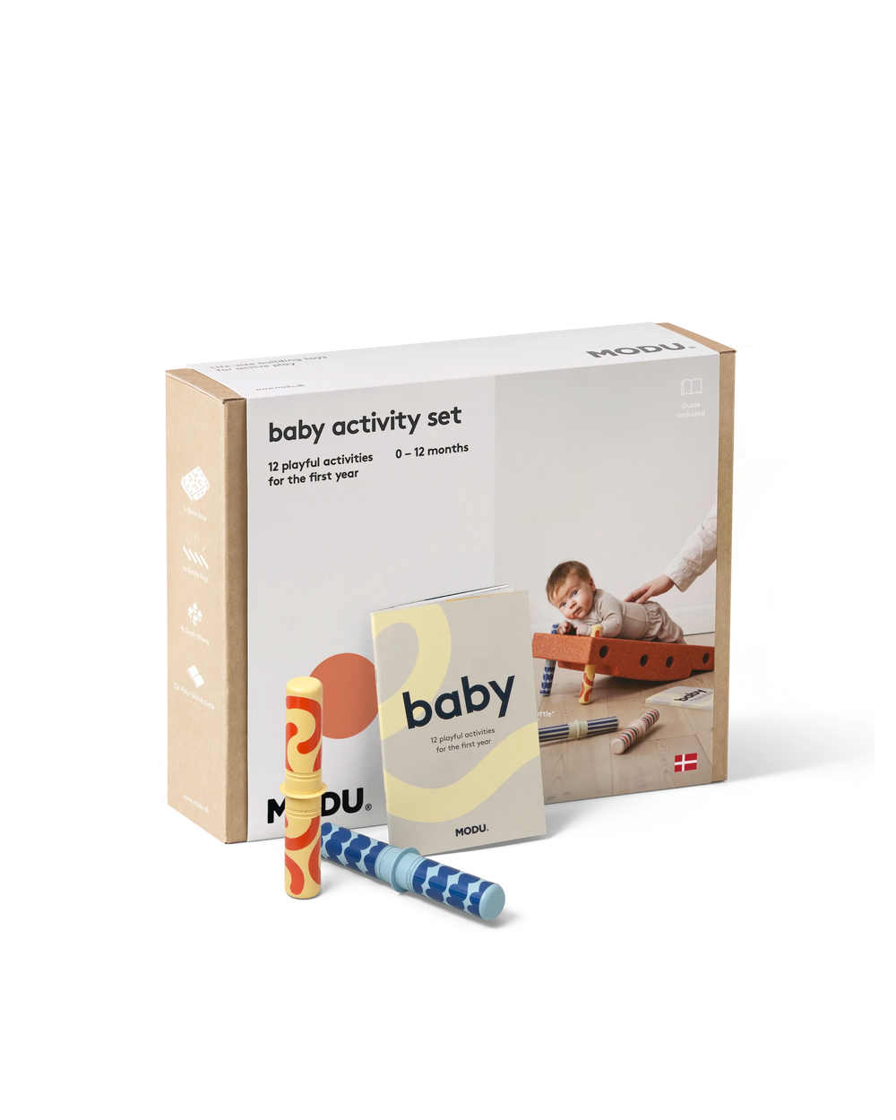 Ensemble d'activités pour bébé - Burnt Orange - Modu