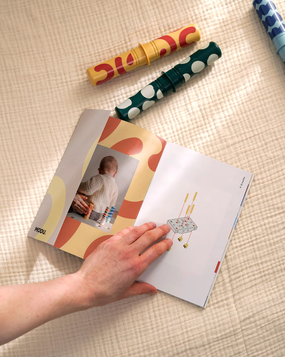 Ensemble d'activités pour bébé - Ocean Mint - Modu