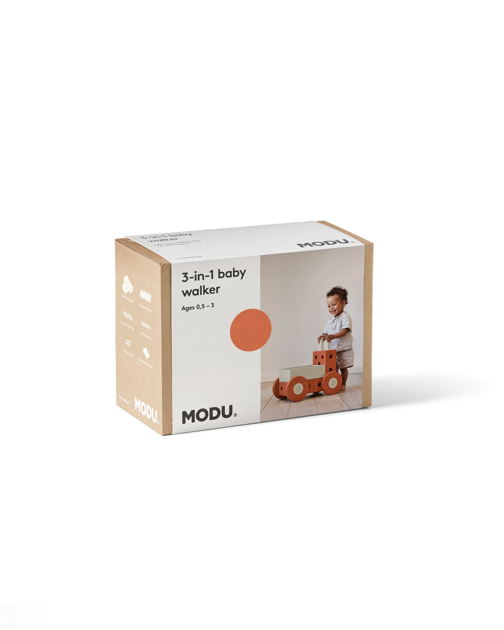 Trotteur 3 en 1 - Burnt Orange - Modu