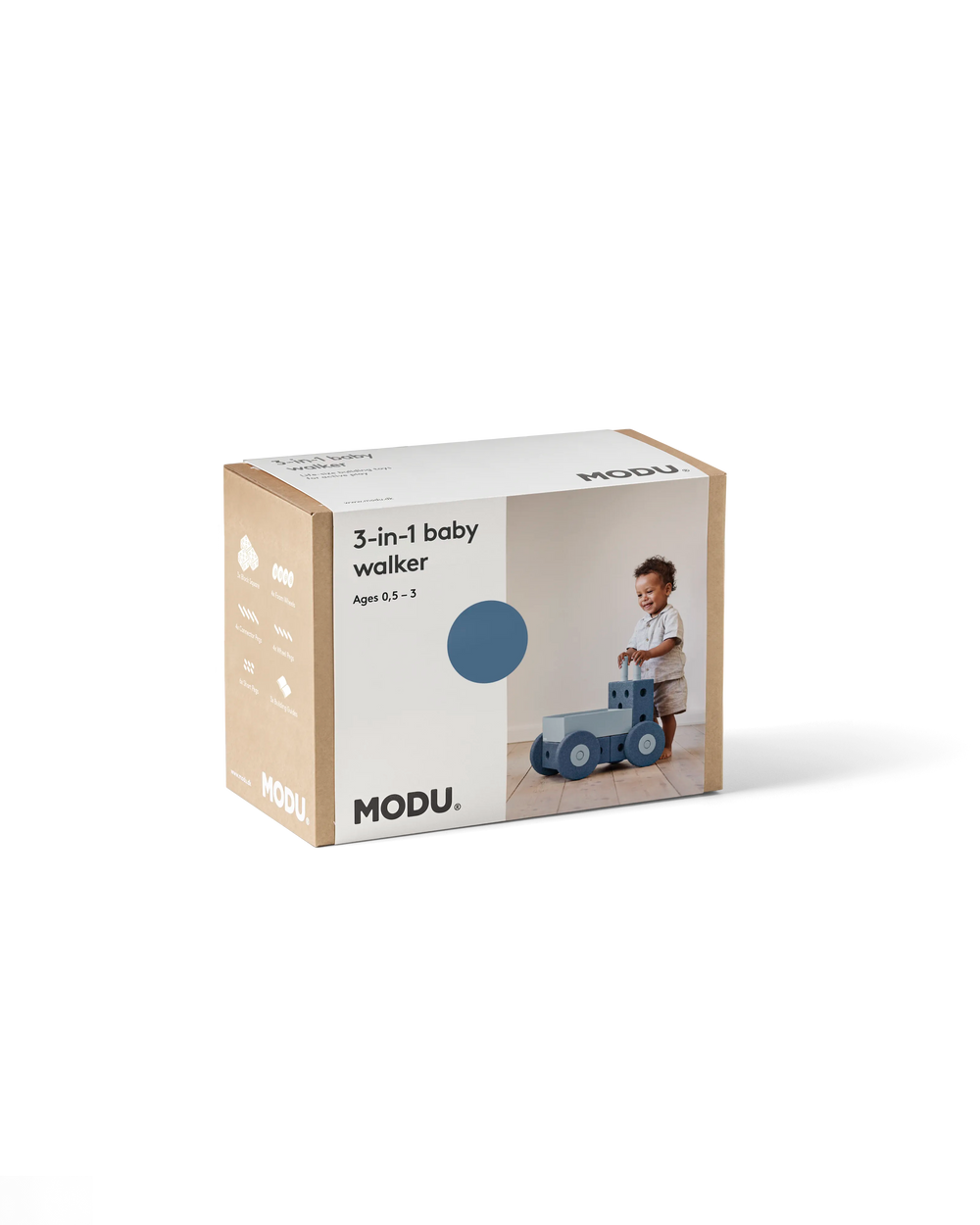 Trotteur 3 en 1 - Deep Blue - Modu