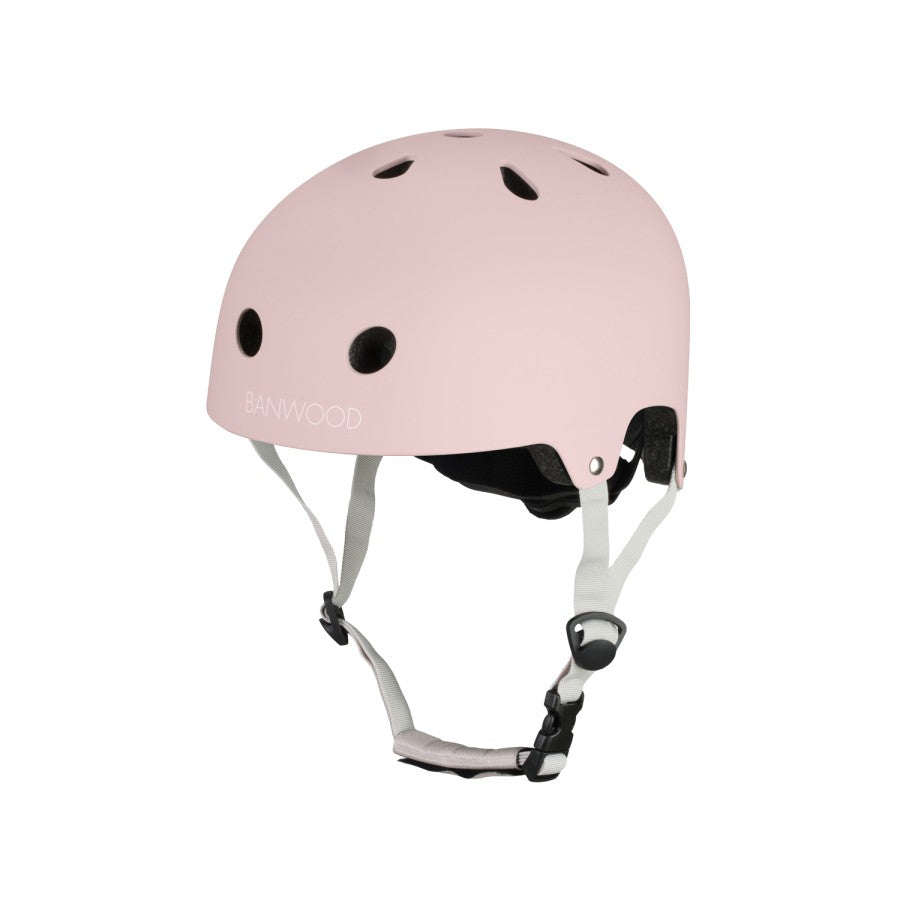 Casque vélo enfant - Rose poudré, dès 3 ans, écologique, léger- BANWOOD  Banwood Casque vélo enfant - Rose poudré, dès 3 ans, écologique, léger- BANWOOD myplayground