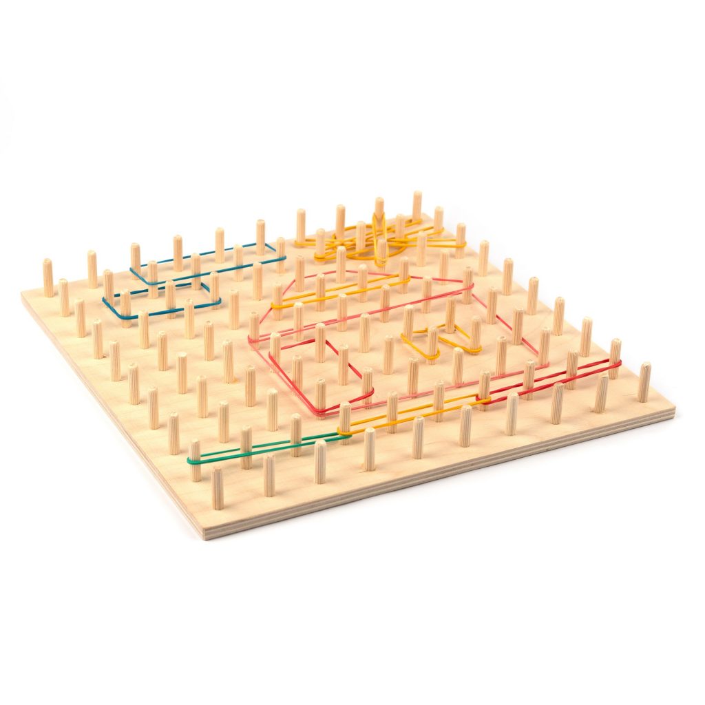 Geoboard en bois