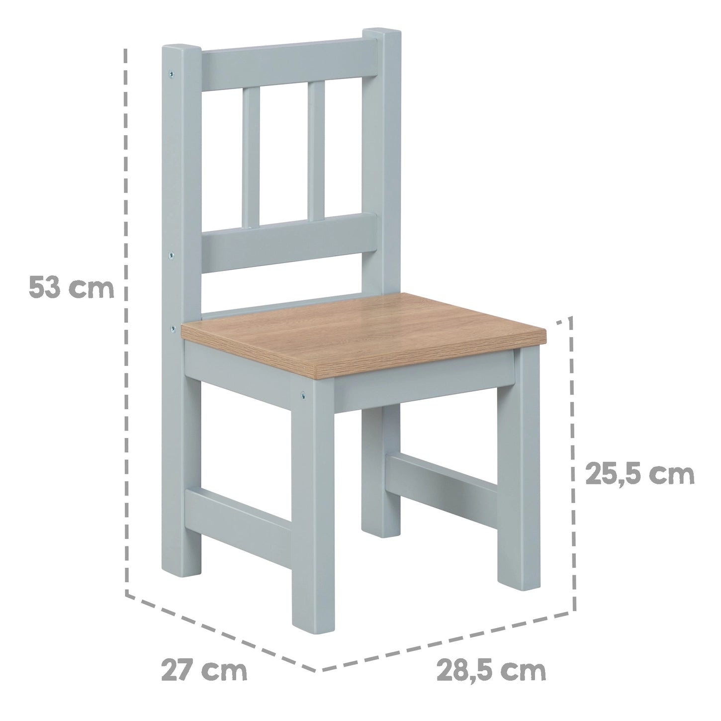 ROBA | Ensemble de sièges pour enfants en bois - 2 chaises et 1 table. Dès 18 mois.  ROBA ROBA | Ensemble de sièges pour enfants en bois - 2 chaises et 1 table. Dès 18 mois. myplayground