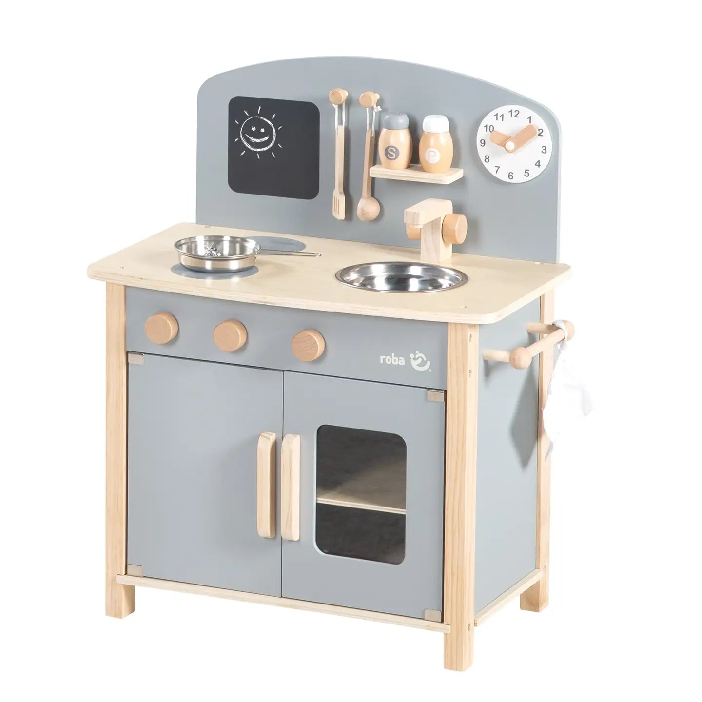 ROBA | Cuisine pour enfants avec 2 plaques, évier et robinet.  ROBA ROBA | Cuisine pour enfants avec 2 plaques, évier et robinet. myplayground