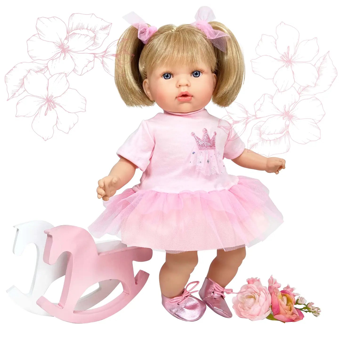 Poupée ballerine Tita - Nines Artesanals  Nines Artesanals d'Onil Poupée ballerine Tita - Nines Artesanals myplayground