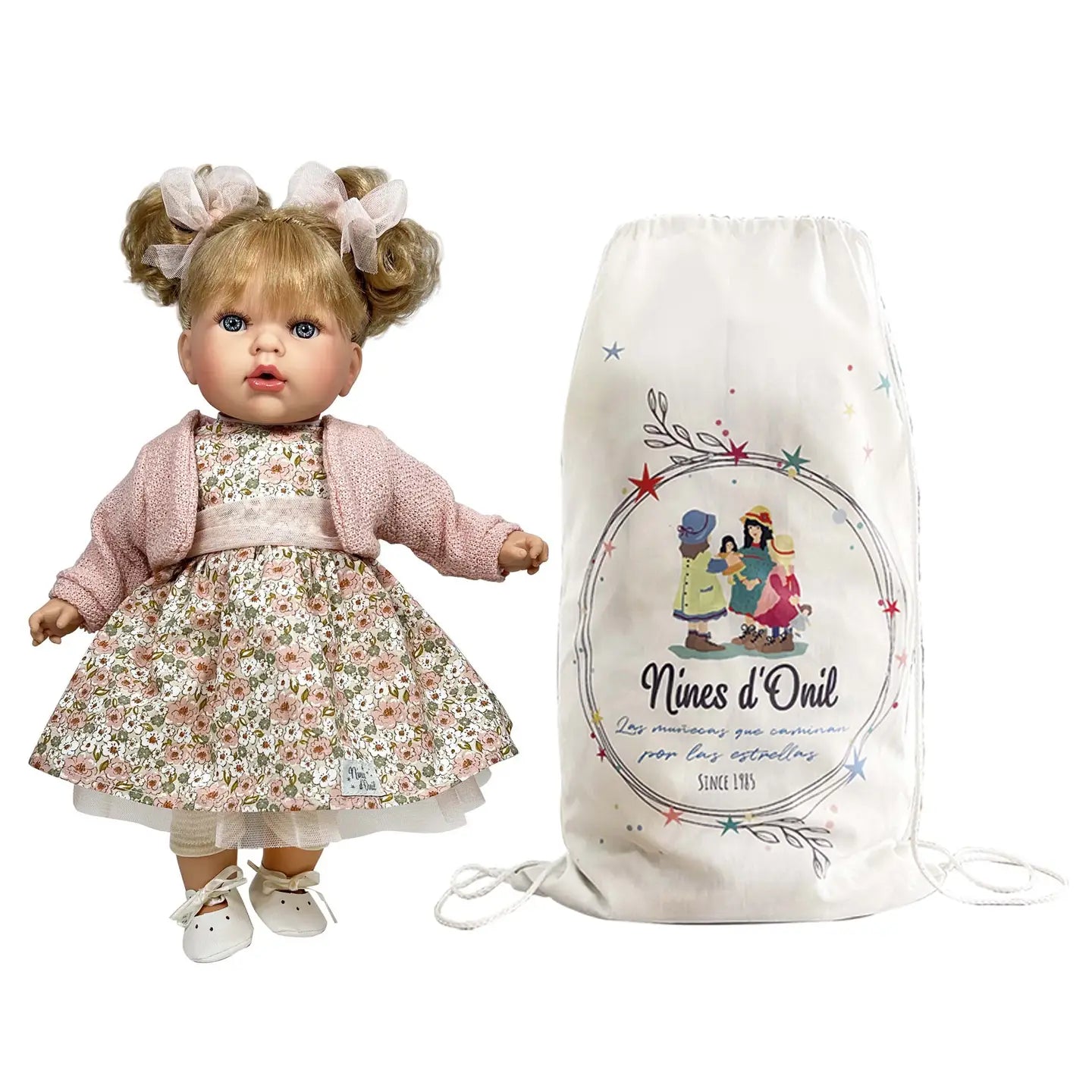 Poupée Tita Spring Blonde - Nines Artesanalas  Nines Artesanals d'Onil Poupée Tita Spring Blonde - Nines Artesanalas myplayground