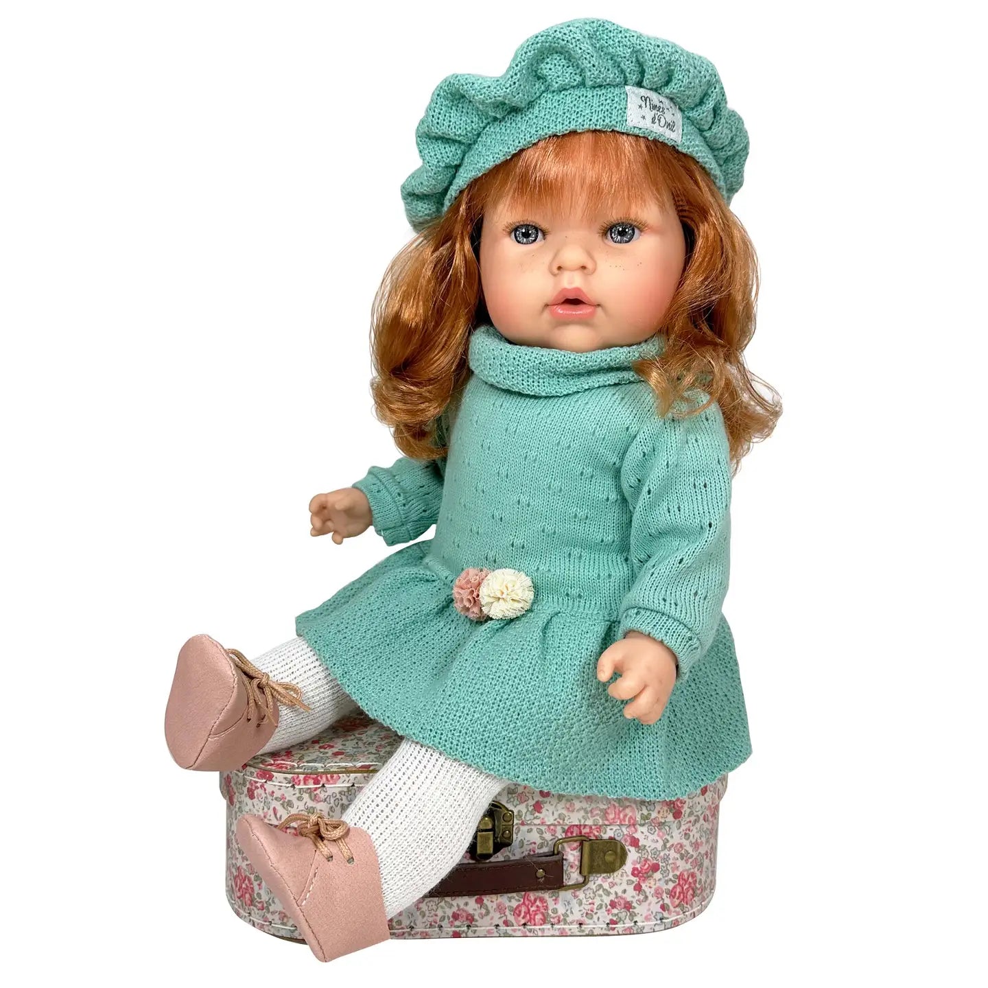 Poupée Tita laine rousse - Nines Artesanals  Nines Artesanals d'Onil Poupée Tita laine rousse - Nines Artesanals myplayground