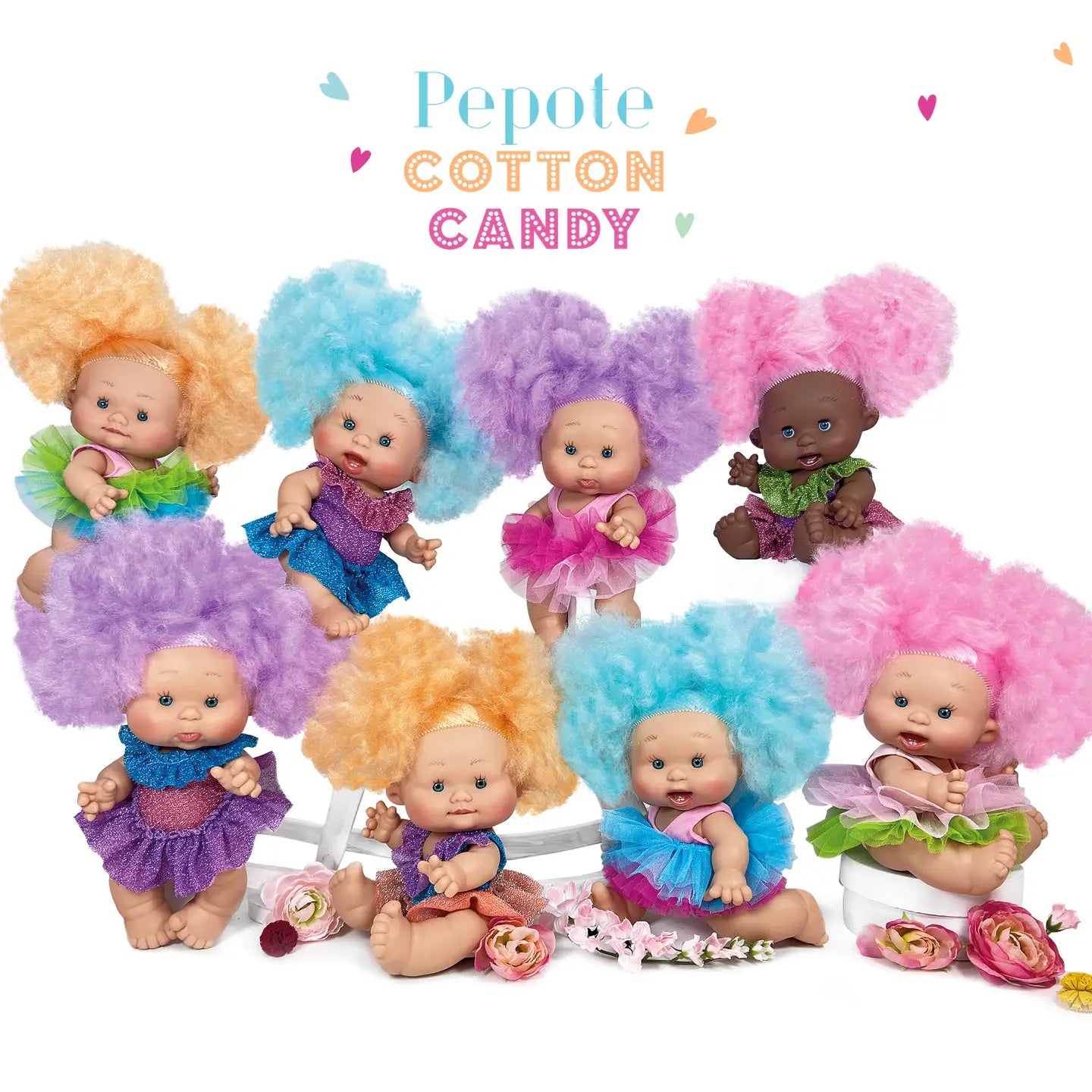 Présentoir à bonbons en coton Pecote Doll - Nines Artesanals  Nines Artesanals d'Onil Présentoir à bonbons en coton Pecote Doll - Nines Artesanals myplayground
