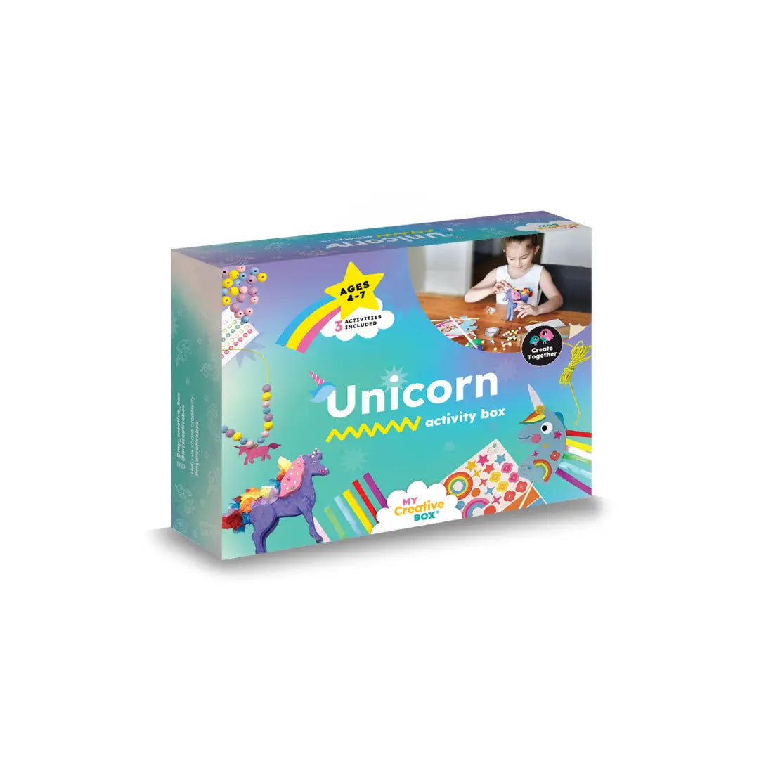 Mini kit créatif Unicorn - My Creative Box  My Creative Box Mini kit créatif Unicorn - My Creative Box myplayground