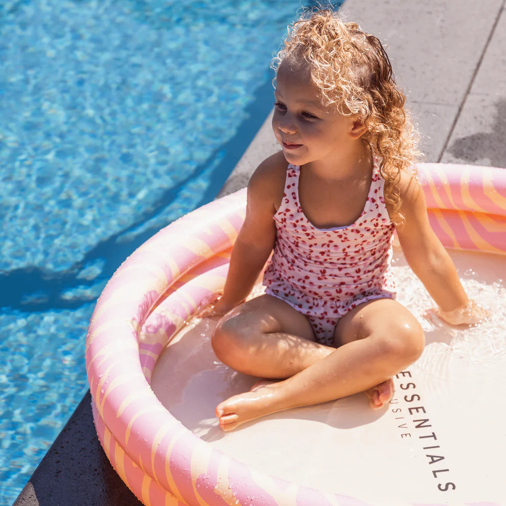 Piscine à imprimé Zèbre rose 100 cm - Swim Essentials  Swim Essentials Piscine à imprimé Zèbre rose 100 cm - Swim Essentials myplayground