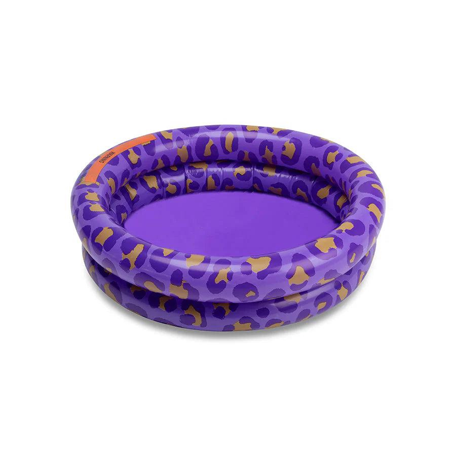 Piscine violette à imprimé léopard 60 cm - Swim Essentials  Swim Essentials Piscine violette à imprimé léopard 60 cm - Swim Essentials myplayground