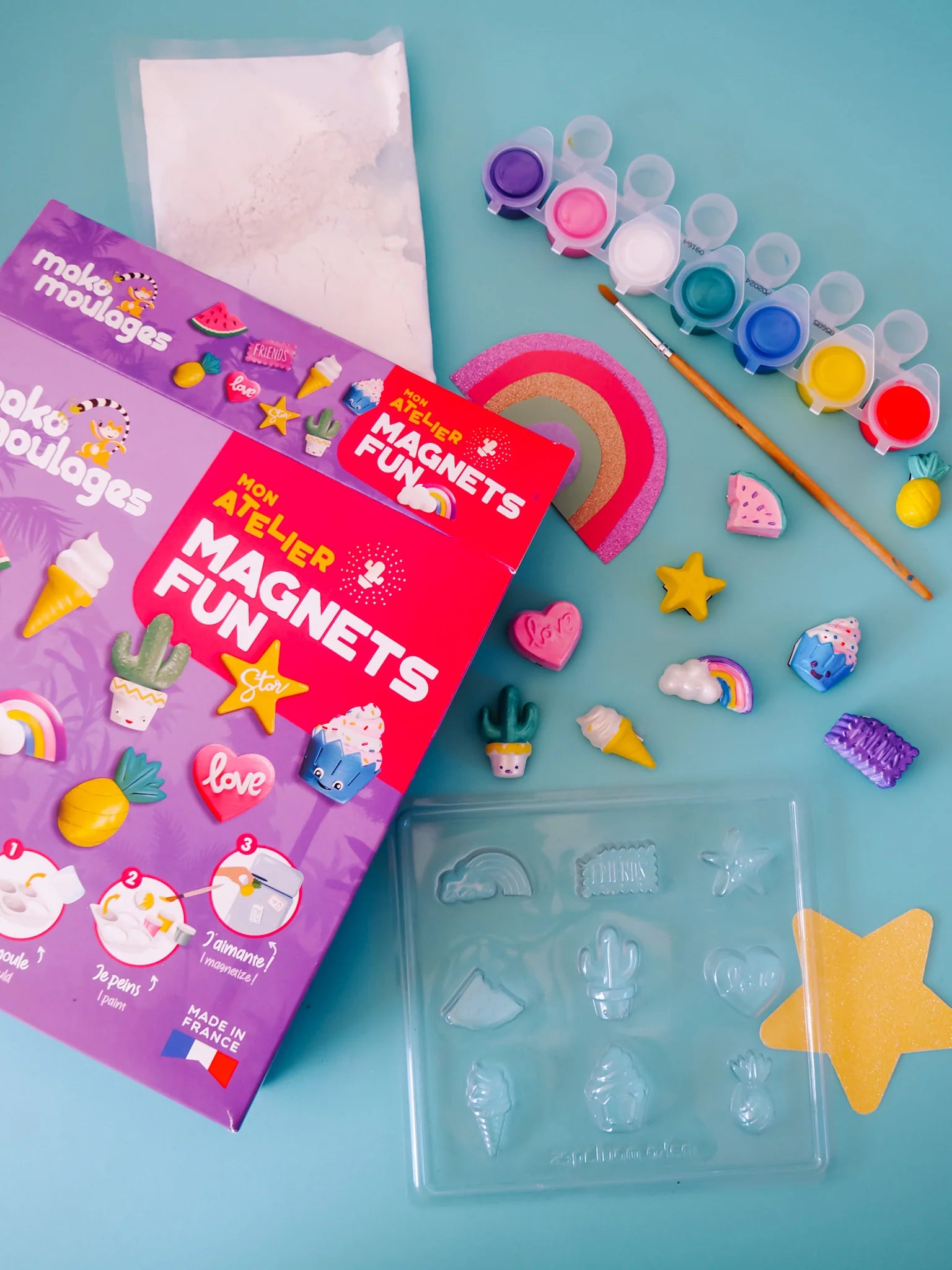 Mako Moulages - Mon Atelier Magnets Fun - Mako Créations  Mako Créations Mako Moulages - Mon Atelier Magnets Fun - Mako Créations myplayground
