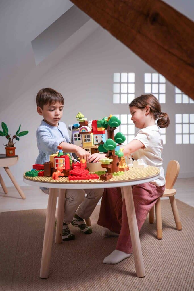 Play & Build MAXI – Plateau compatible DUPLO® pour enfants de 2 à 5 ans
