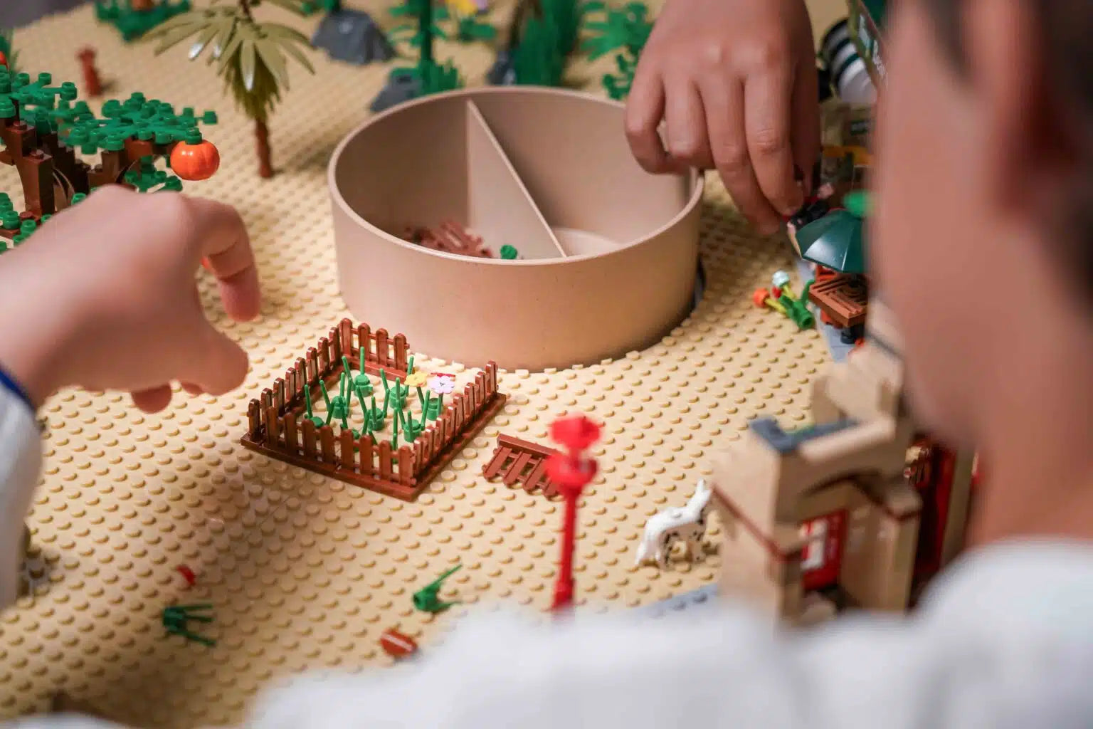 Play & Build MINI – Plateau compatible LEGO® pour enfants de 5 à 10 ans