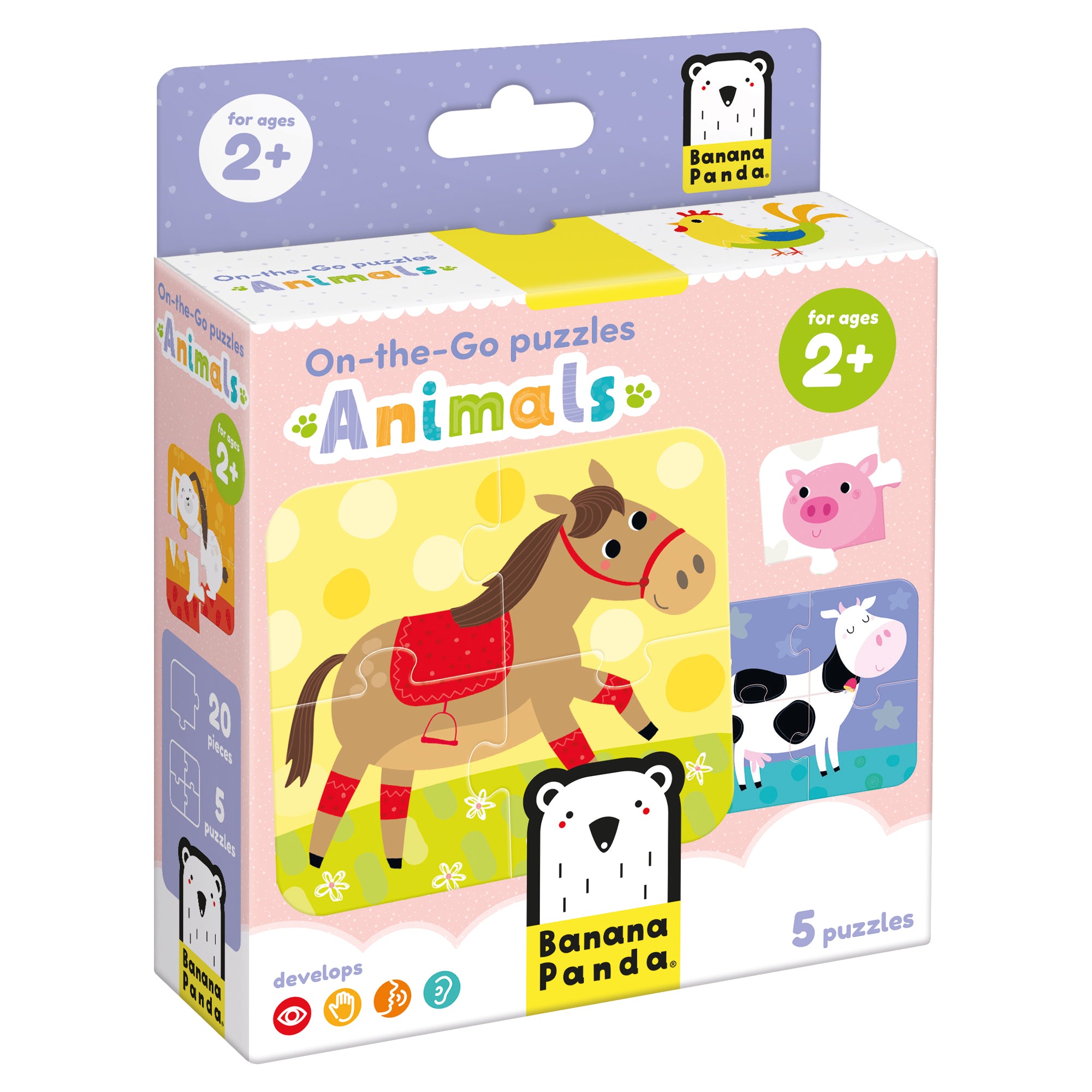 Puzzle de Voyage Animaux - Banana Panda  Banana Panda Puzzle de Voyage Animaux - Banana Panda myplayground