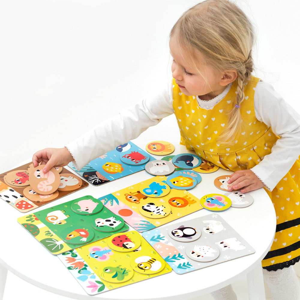 Jouons ! Bingo des Habitats - Banana Panda  Banana Panda Jouons ! Bingo des Habitats - Banana Panda myplayground