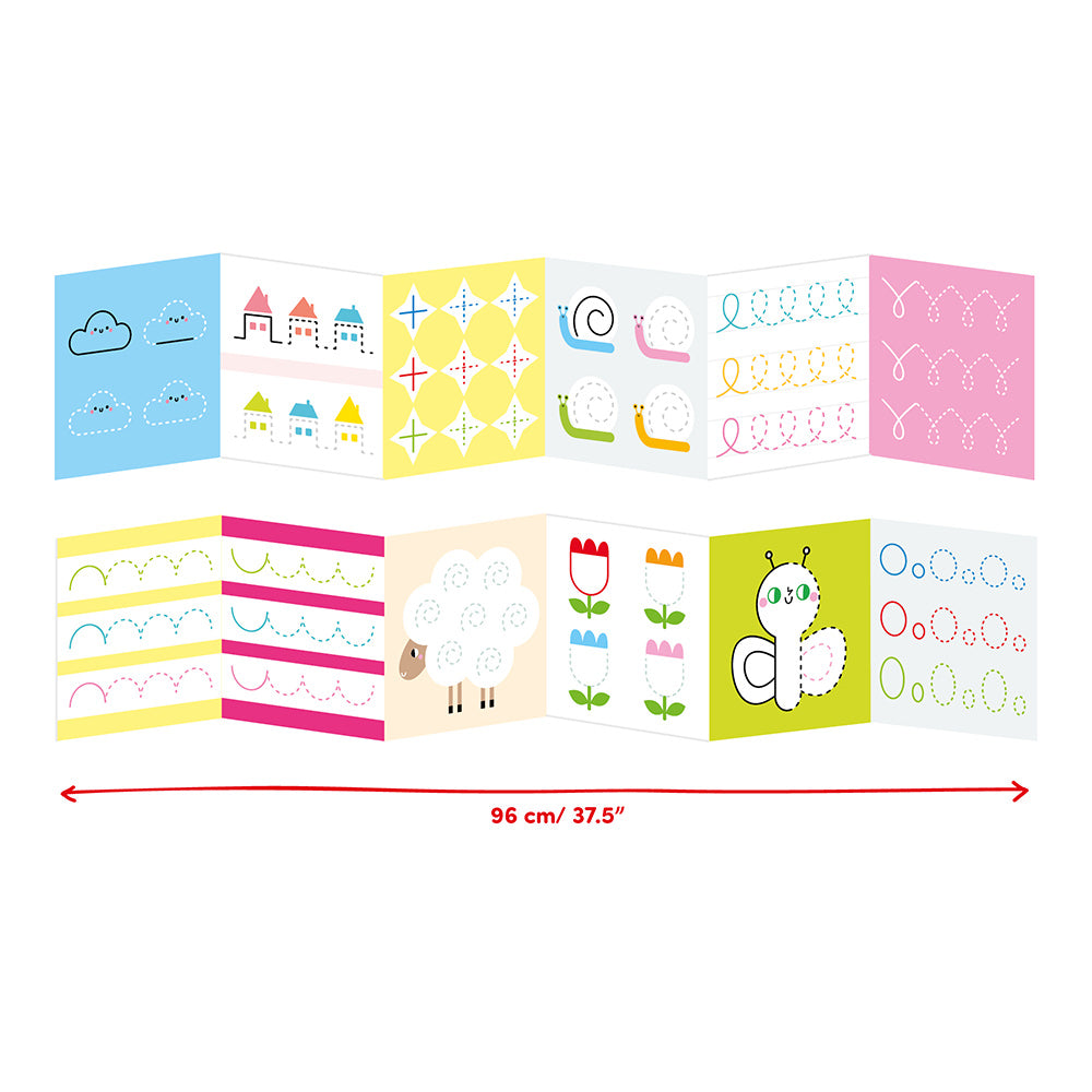 Livres de Coloriage Looong Prêts à Tracer - Lignes pour Débutants - Banana Panda  Banana Panda Livres de Coloriage Looong Prêts à Tracer - Lignes pour Débutants - Banana Panda myplayground