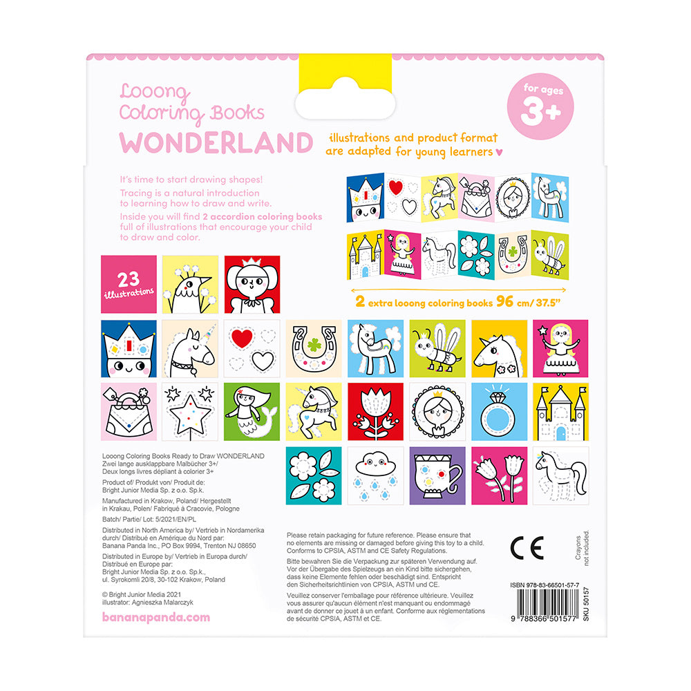 Livres de Coloriage Looong - Monde Merveilleux Prêt à Dessiner - Banana Panda  Banana Panda Livres de Coloriage Looong - Monde Merveilleux Prêt à Dessiner - Banana Panda myplayground