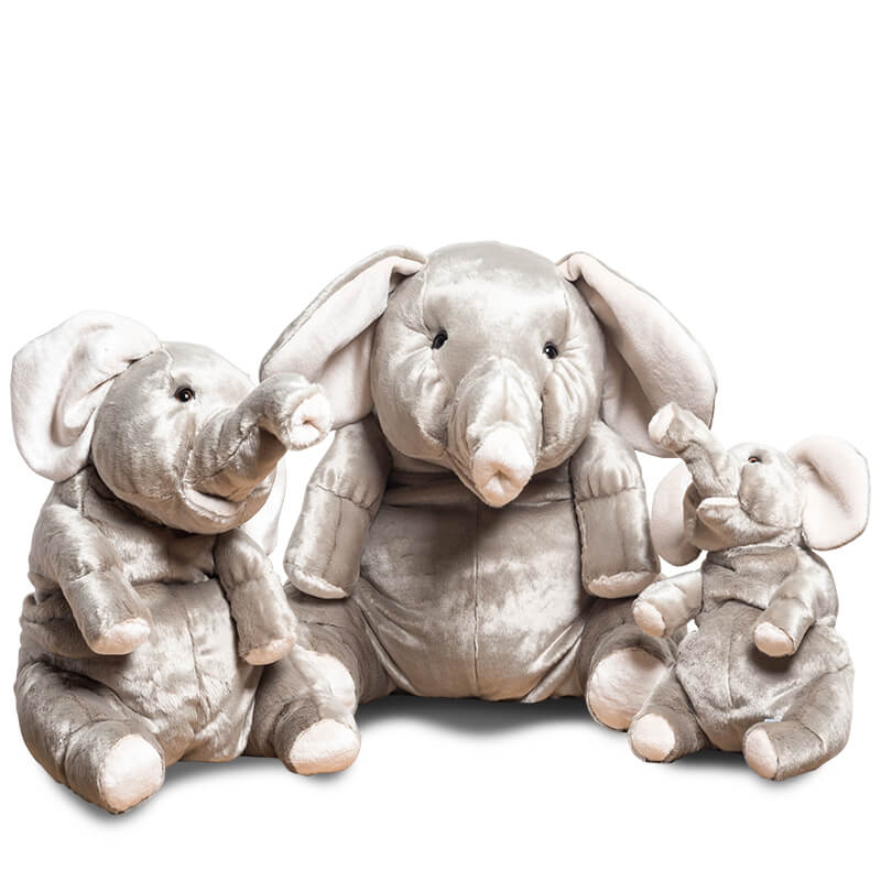 Ma peluche Éléphant Basile - La Pelucherie  La Pelucherie Ma peluche Éléphant Basile - La Pelucherie myplayground