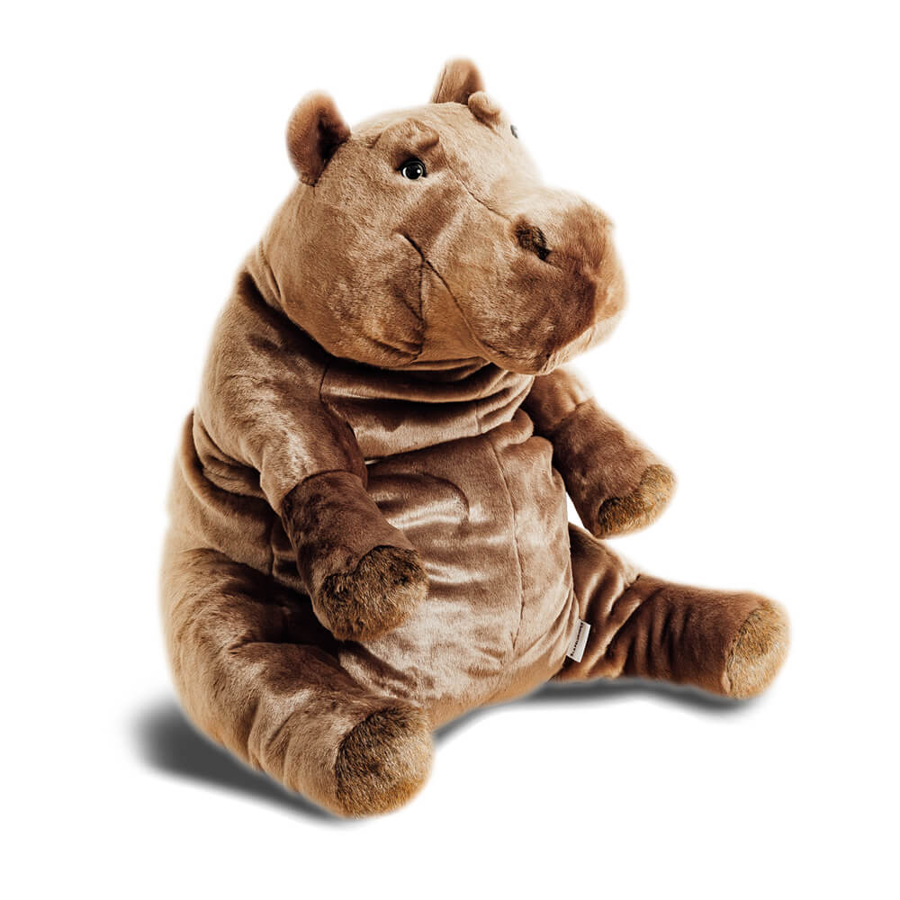 Ma peluche Hippopotame Edgar - La Pelucherie  La Pelucherie  myplayground