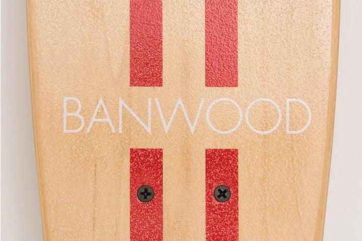 Skateboard rouge - Planche cruiser en érable canadien pour enfant dès 3 ans - Banwood Skateboard Banwood Skateboard rouge - Planche cruiser en érable canadien pour enfant dès 3 ans - Banwood myplayground