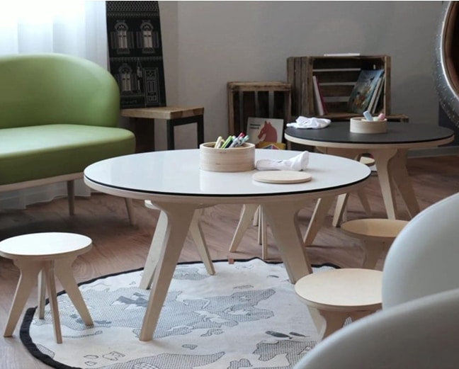 Drawin’board XXL – Plateau réversible Ø 90 cm