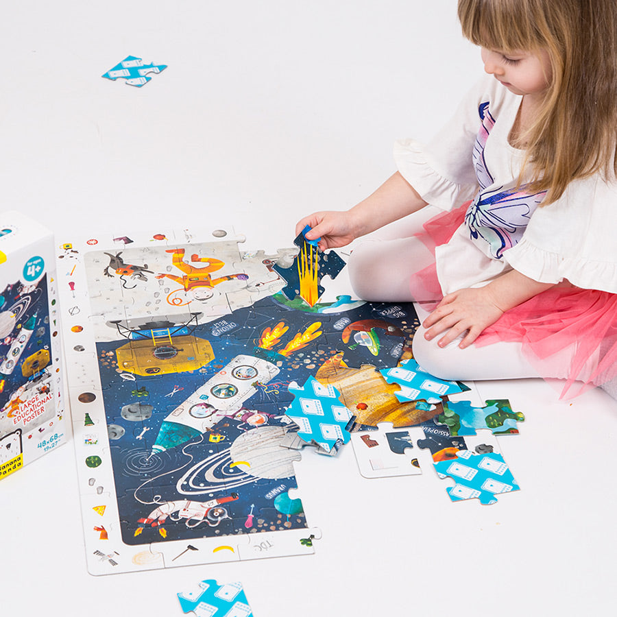 Puzzle d'Observation - Espace - Banana Panda  Banana Panda Puzzle d'Observation - Espace - Banana Panda myplayground