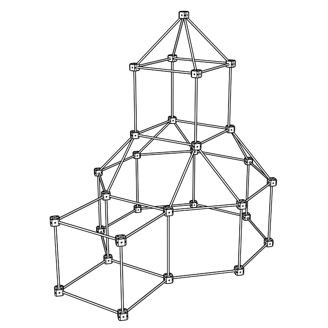 1001 Cabanes – Pack Castor – 111 pièces