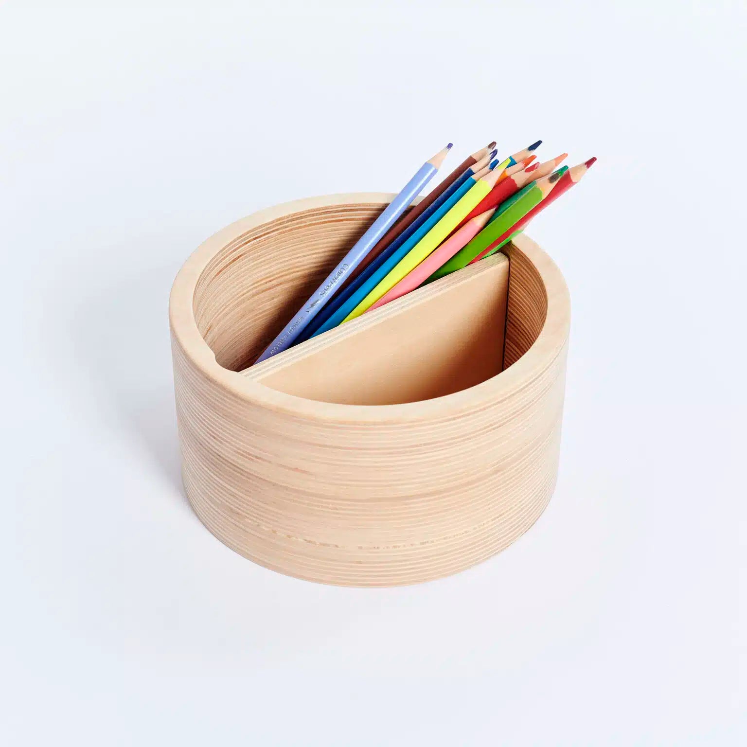 Pot à crayons en bois – version XXL