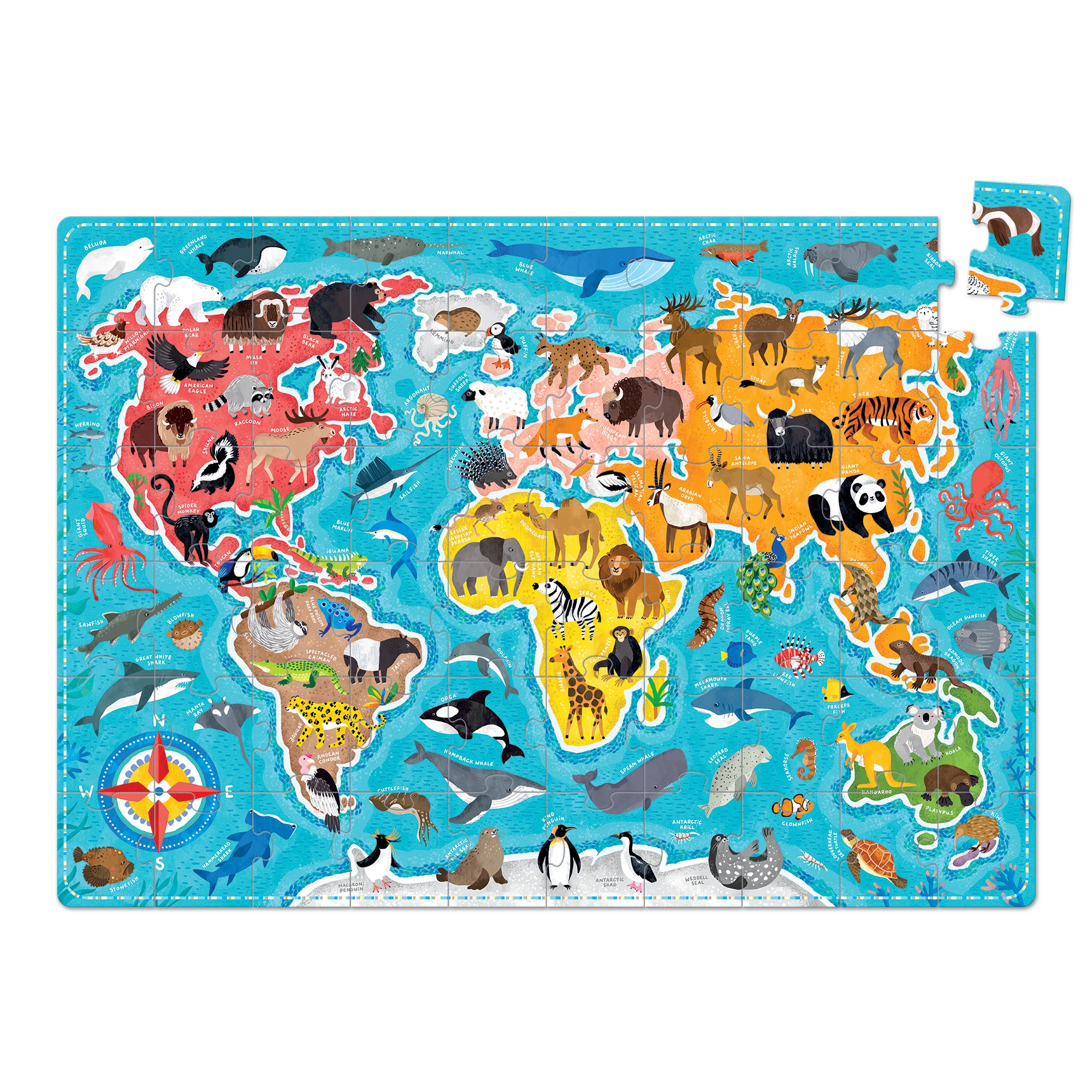 Puzzlove Puzzles Animaux du Monde - Banana Panda  Banana Panda Puzzlove Puzzles Animaux du Monde - Banana Panda myplayground