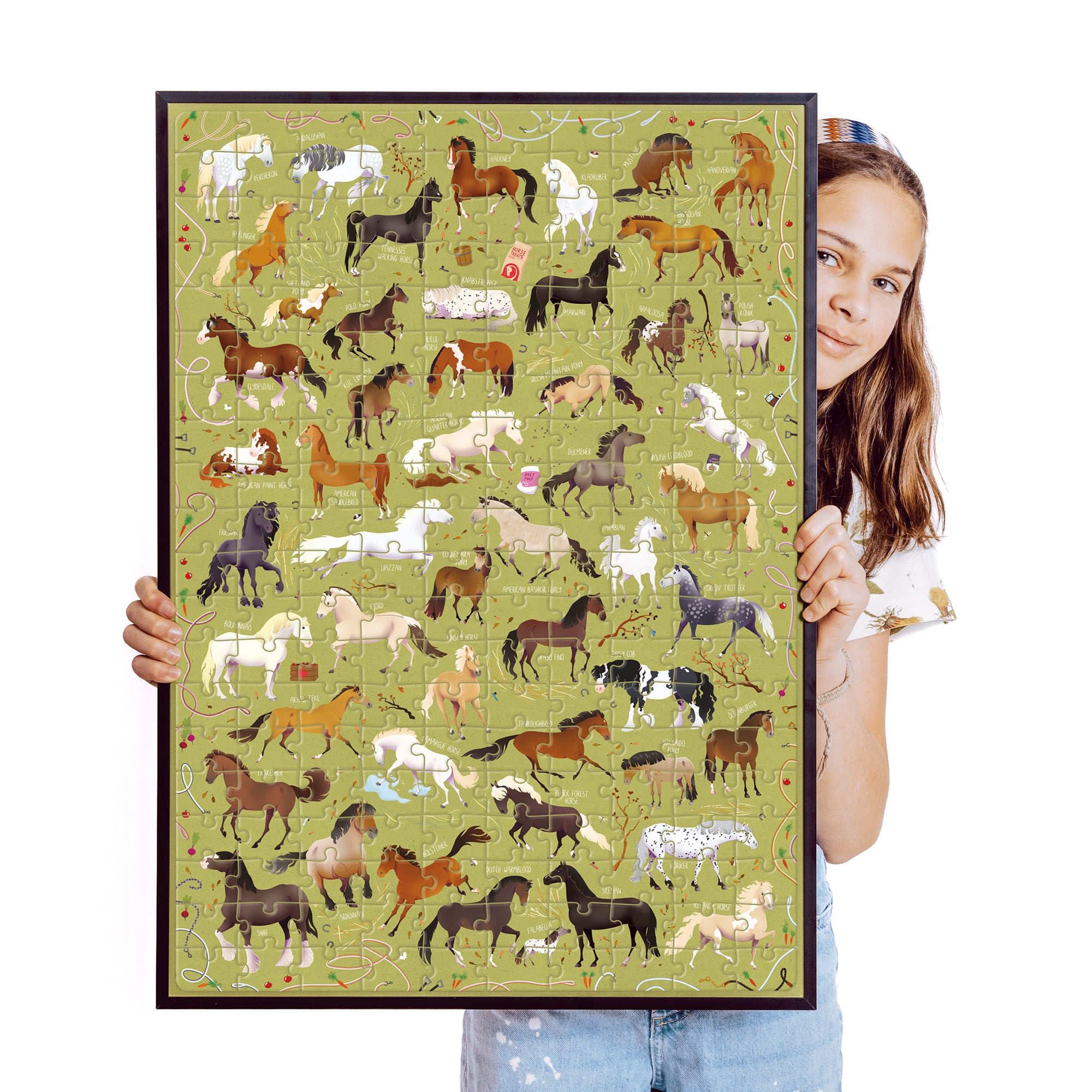 Puzzle Puzzlove Chevaux - Banana Panda  Banana Panda Puzzle Puzzlove Chevaux - Banana Panda myplayground